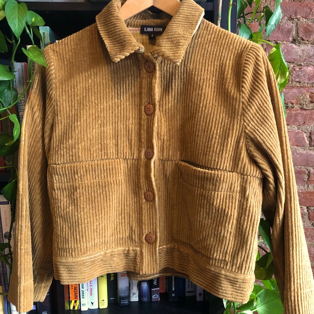 Ilana Kohn corduroy Tabby crop jacket, size Small